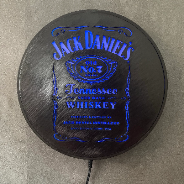 Jack Daniels - Wandlampe